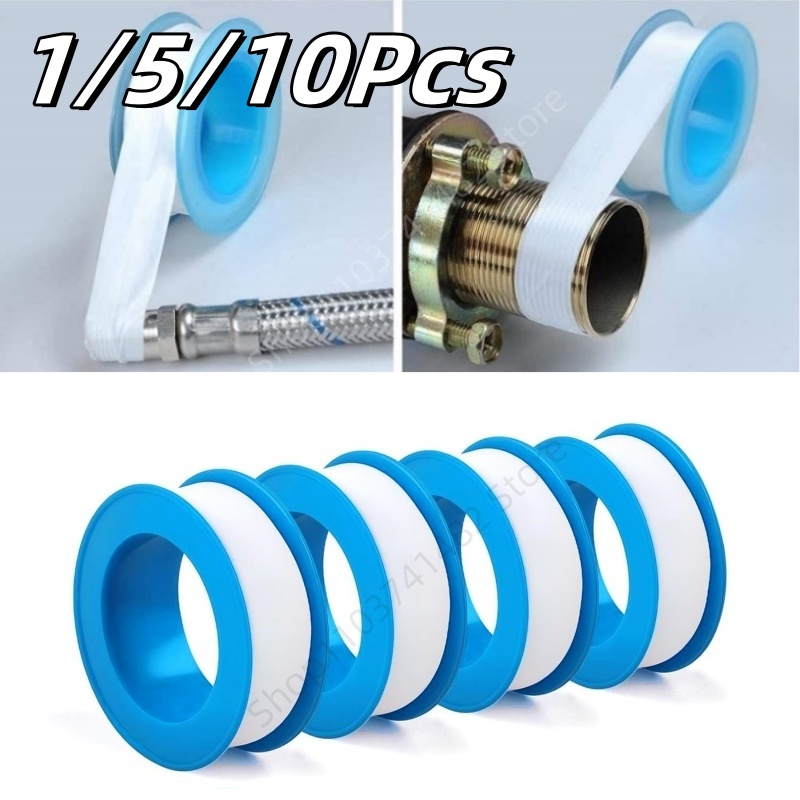 Plumbing Tape Ptfe - 1/5/10Pcs PTFE Water Pipe Tape Oil-free