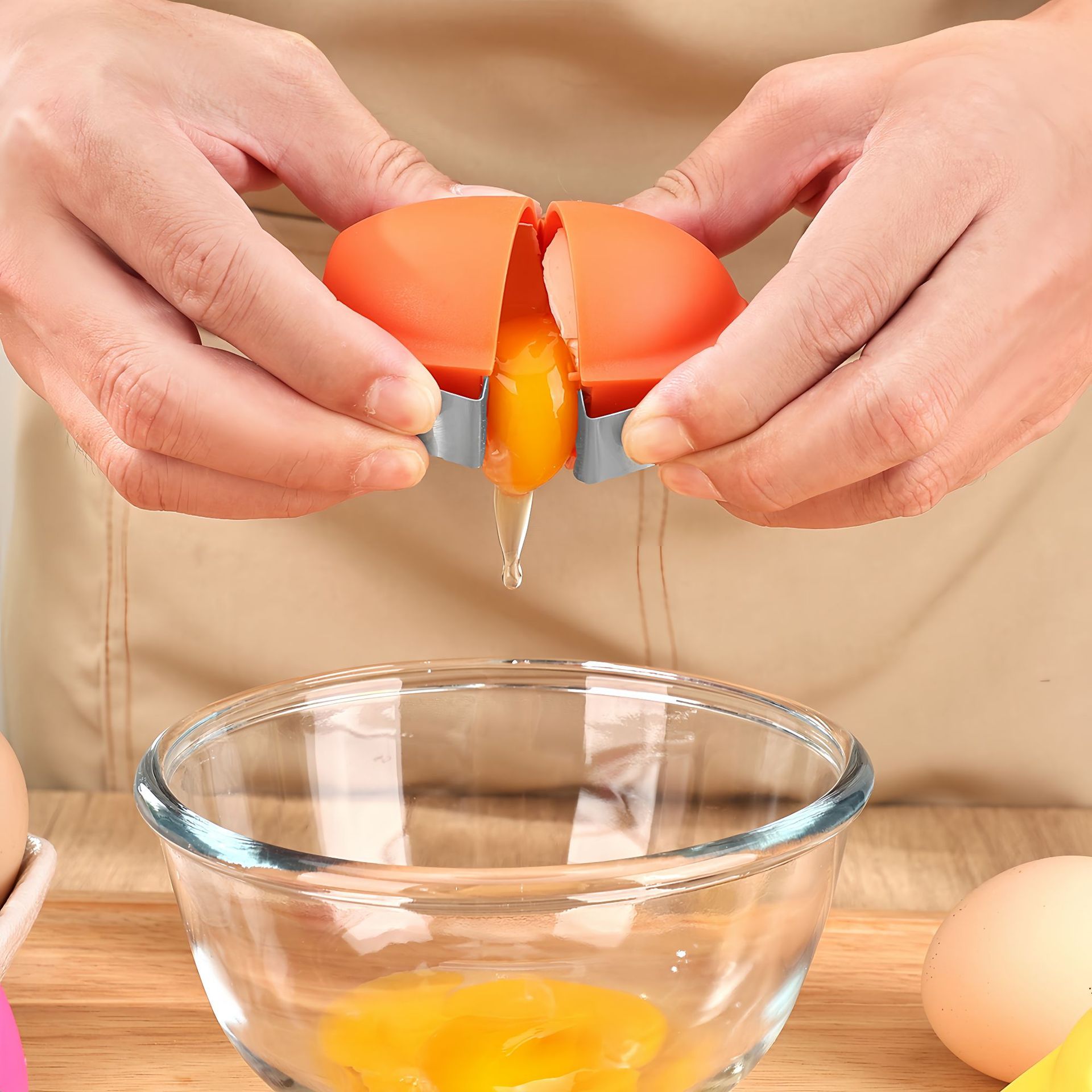 Home Improvement Mall - 1/3PCS Easy Egg Shell Opener,Press Egg