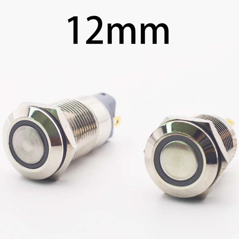 Home Improvement Loan - Electronics Button Switch 12mm Led Light