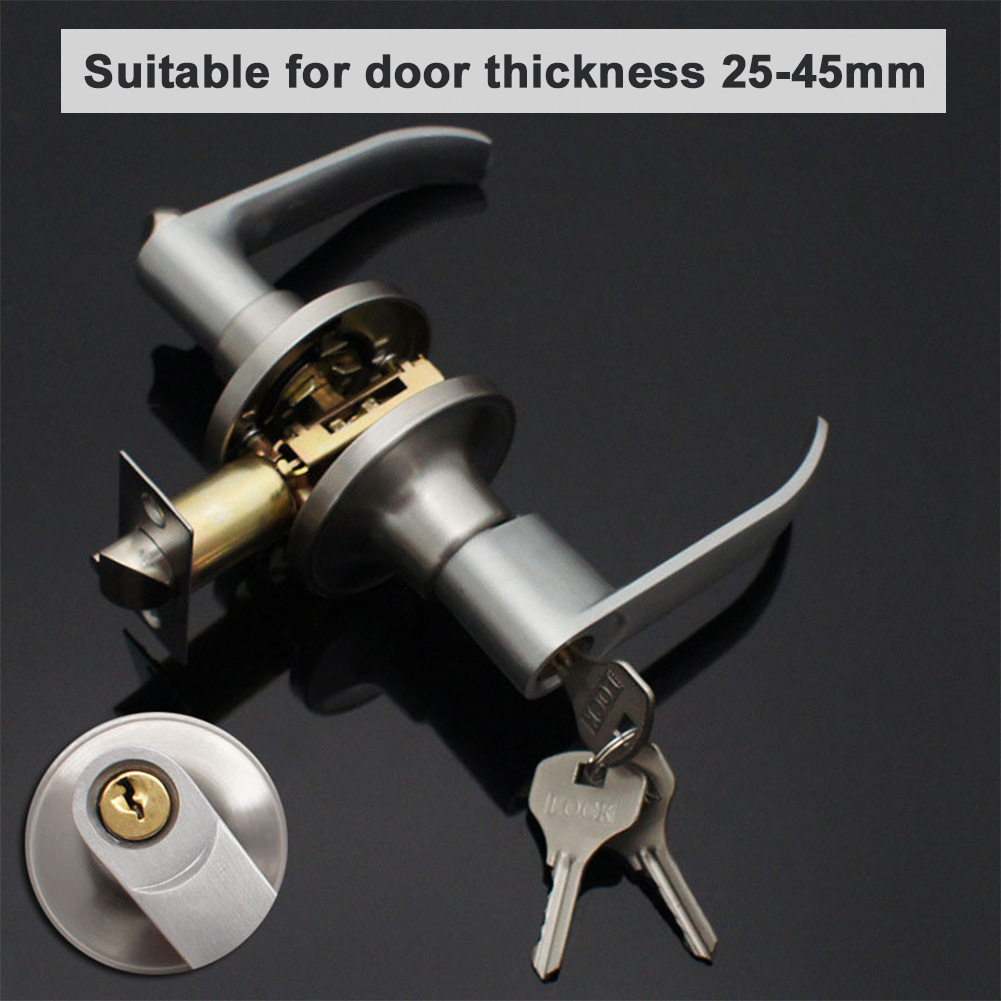 Door Knob Replacement - Entrance Door Handles with 3 Keys