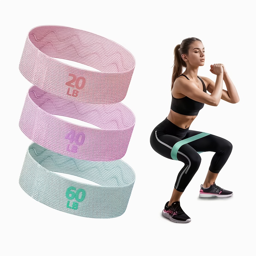 Home Improvement Show - 3pcs Fabric Resistance Bands for Working