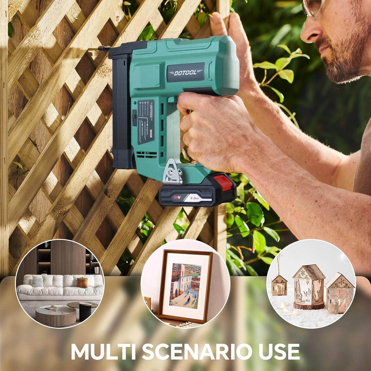 Battery-Powered Cordless Nail  - огляд і ціна Home Improvement Brad