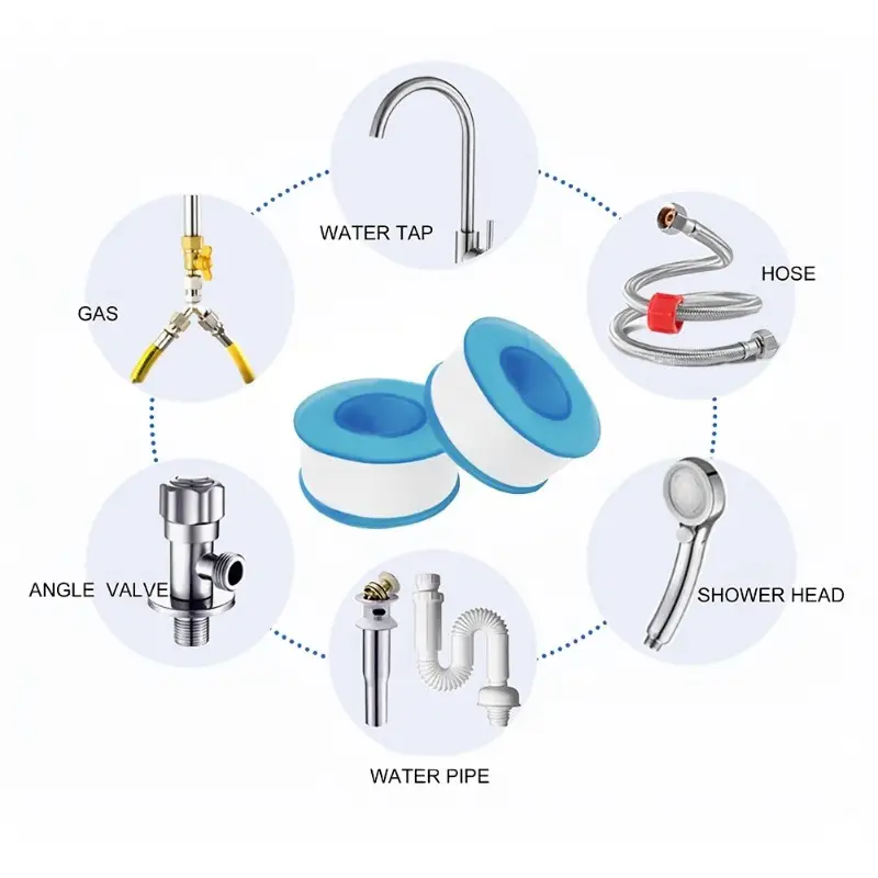 PTFE threaded sealing tape, pi - огляд і ціна Plumbing Tape Ptfe