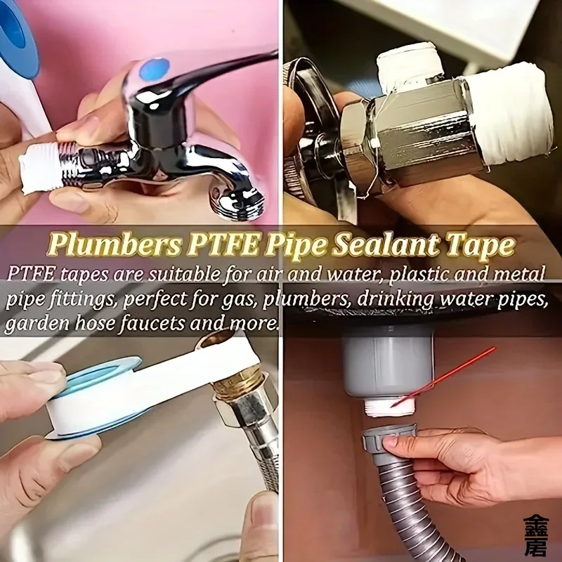 10 PCS Seal Tape Thread Seal W - огляд і ціна Plumbing Tape Ptfe