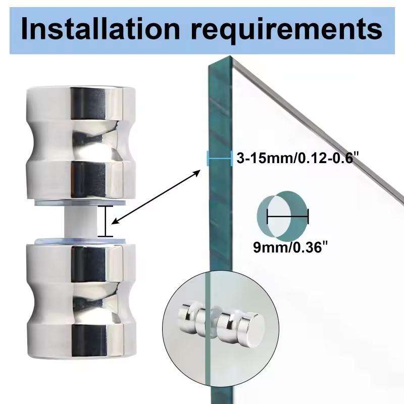 Stylish Shower Glass Door Hand - огляд і ціна Door Knob Replacement