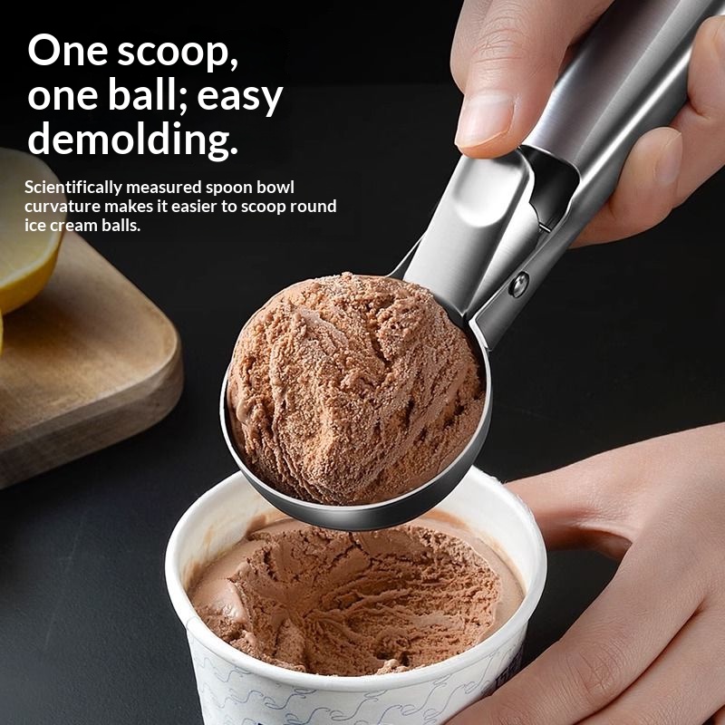 Stainless Steel Ice Cream Scoo - огляд і ціна Home Improvement Mall