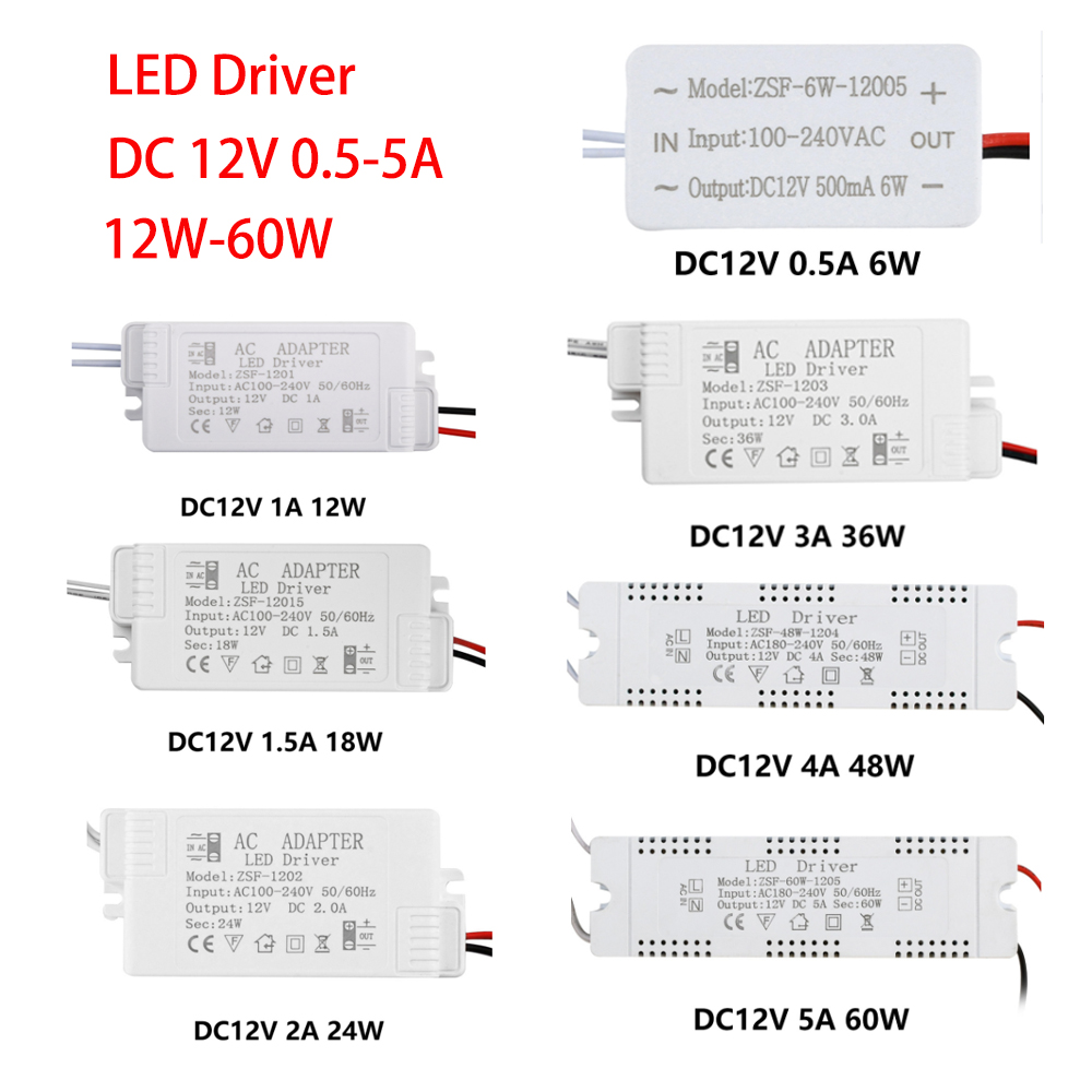 AC 100-240V To DC 12V LED Driv - огляд і ціна Home Improvement Loan