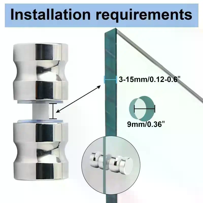 Stylish Shower Glass Door Hand - огляд і ціна Door Knob Replacement