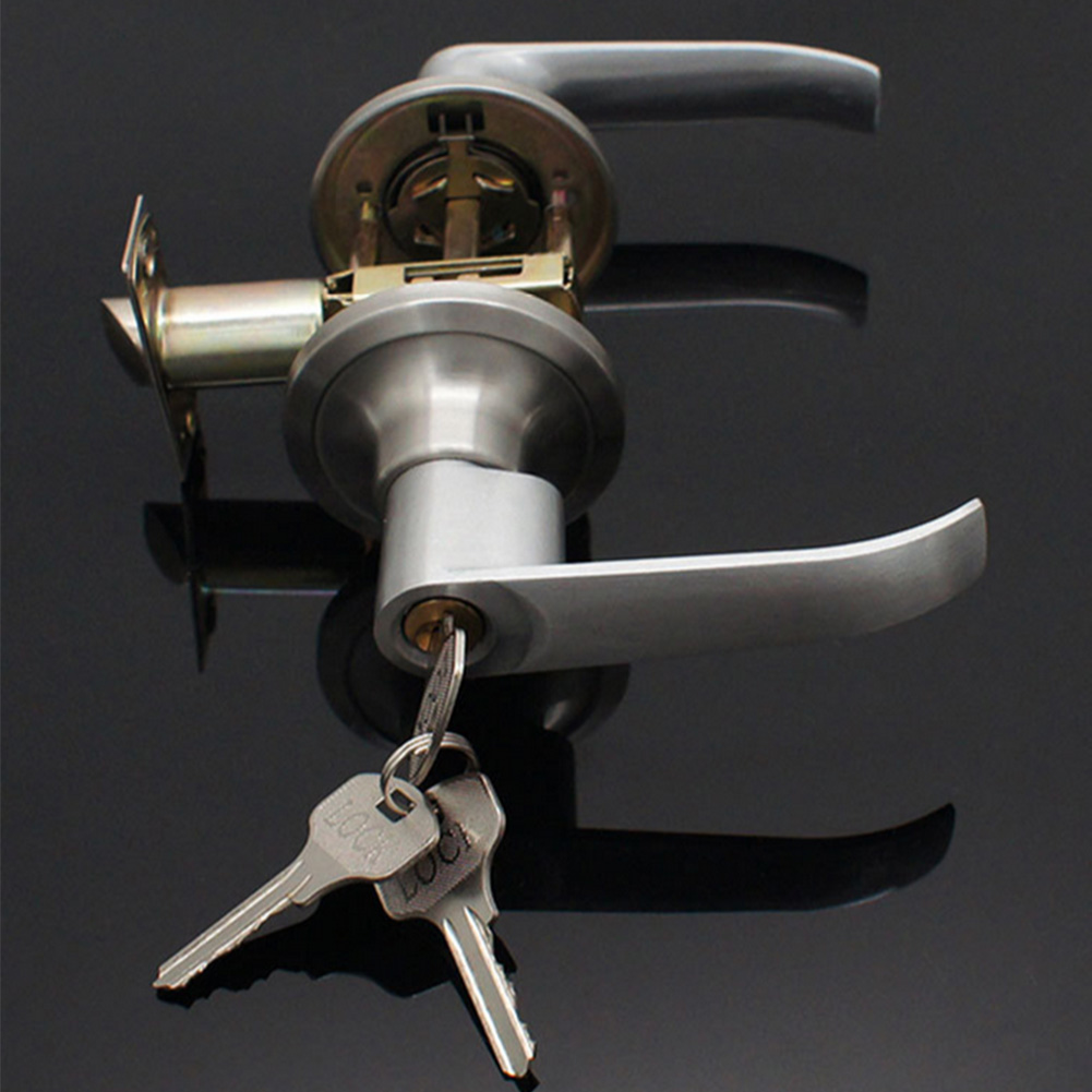 Door Lever Lock with 3 Keys Lo - огляд і ціна Door Knob Replacement