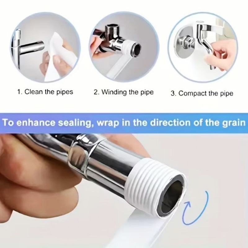5PCS Seal Tape Thread Seal Wat - огляд і ціна Plumbing Tape Ptfe