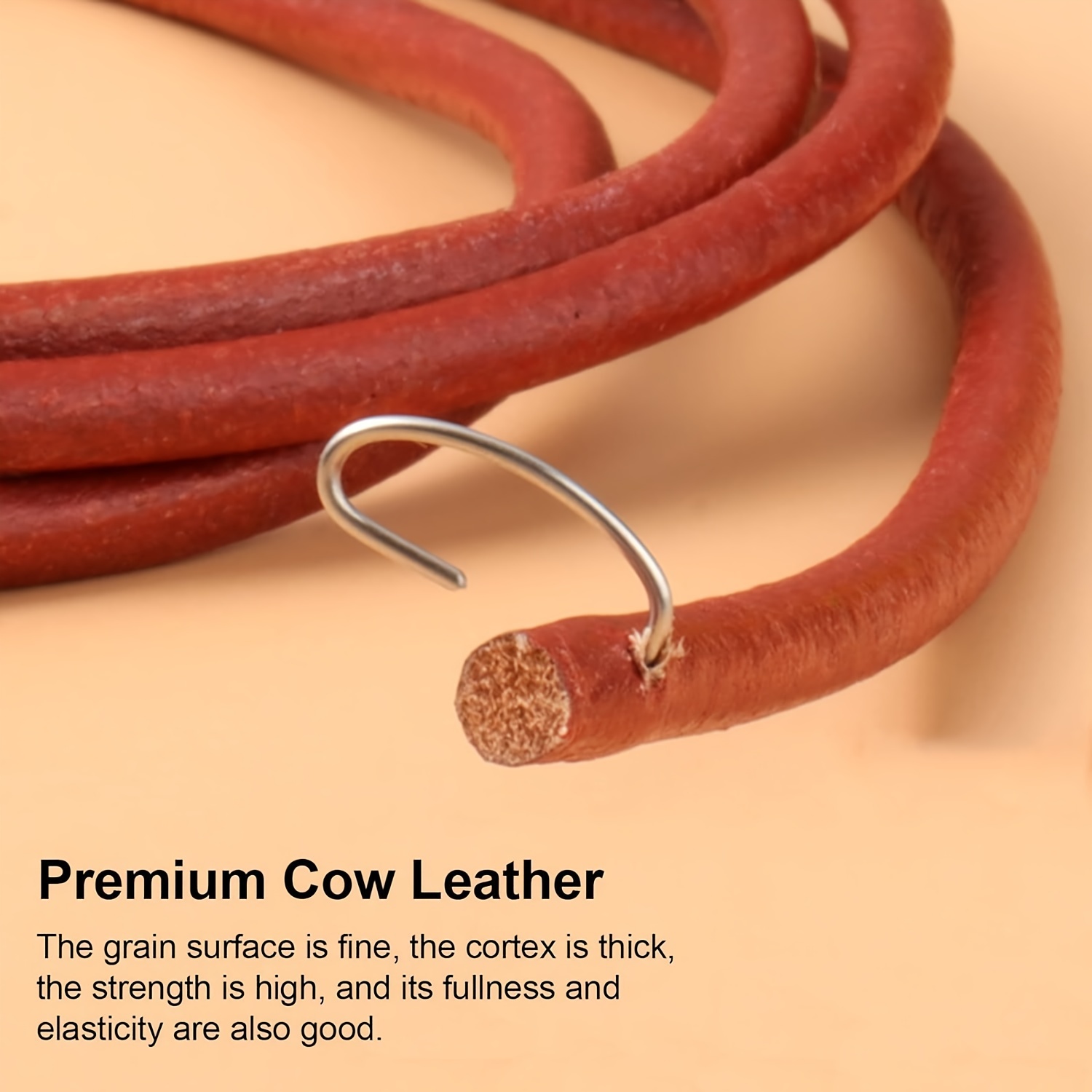 Durable brown cowhide pedal se - огляд і ціна Home Improvement Mall