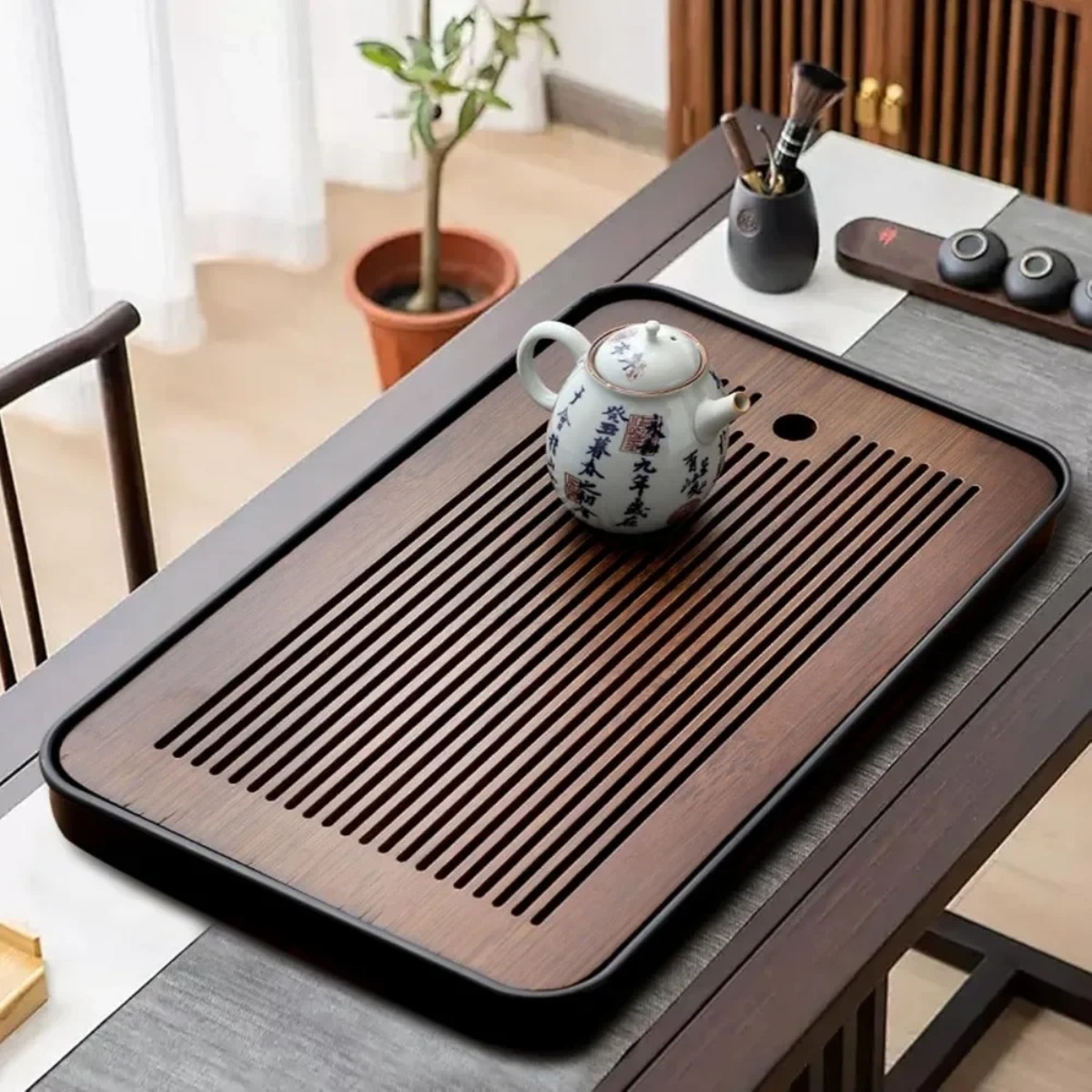 Portable Detachable Bamboo Tea - огляд і ціна Home Improvement Mall