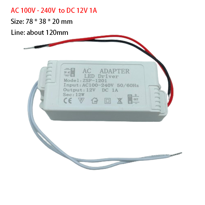 AC 100-240V To DC12V LED Drive - огляд і ціна Home Improvement Loan