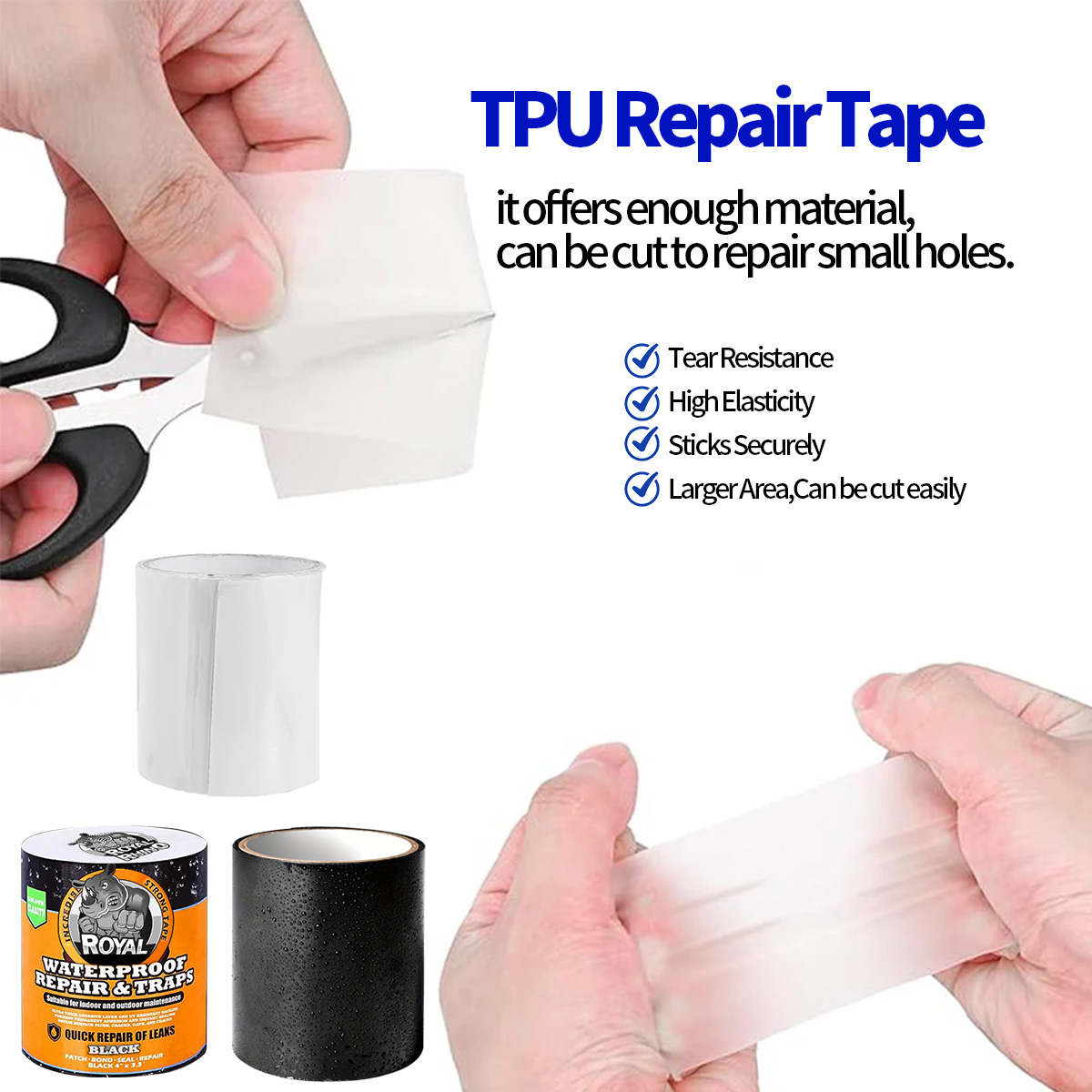 Waterproof Tape for Leak Repai - огляд і ціна Roof Sealant Patch