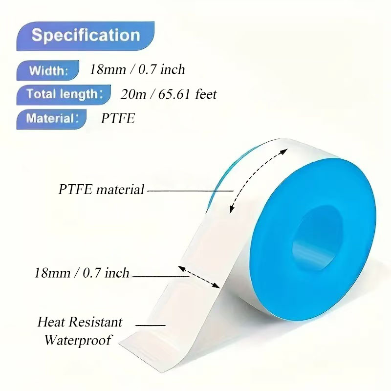 2/5 Pcs 17mm X 20M Faucet Seal - огляд і ціна Plumbing Tape Ptfe