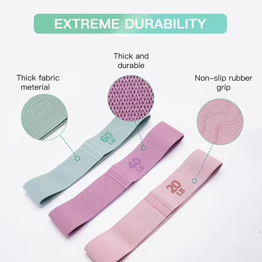 3pcs Fabric Resistance Bands f - огляд і ціна Home Improvement Show